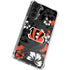 NFL Cincinnati Bengals Tropical Print Galaxy S21 FE Clear Case