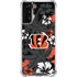 NFL Cincinnati Bengals Tropical Print Galaxy S21 Plus 5G Clear Case