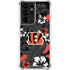 NFL Cincinnati Bengals Tropical Print Galaxy S21 Ultra 5G Clear Case
