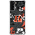 NFL Cincinnati Bengals Tropical Print Galaxy S22 Plus Clear Case