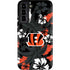 NFL Cincinnati Bengals Tropical Print Galaxy S22 Plus Pro Case