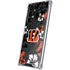 NFL Cincinnati Bengals Tropical Print Galaxy S22 Ultra Clear Case