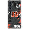 NFL Cincinnati Bengals Tropical Print Galaxy S23 FE Clear Case