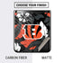 NFL Cincinnati Bengals Tropical Print Galaxy Z Flip Skin