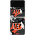 NFL Cincinnati Bengals Tropical Print Galaxy Z Flip3 5G Skin