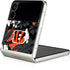 NFL Cincinnati Bengals Tropical Print Galaxy Z Flip4 5G Skin