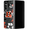 NFL Cincinnati Bengals Tropical Print Galaxy Z Fold4 5G Skin