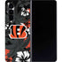 NFL Cincinnati Bengals Tropical Print Galaxy Z Fold4 5G Skin