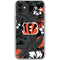 NFL Cincinnati Bengals Tropical Print iPhone 11 Clear Case