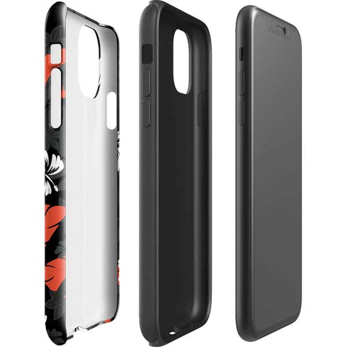 NFL Cincinnati Bengals Tropical Print iPhone 11 Impact Case
