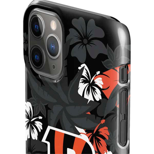 NFL Cincinnati Bengals Tropical Print iPhone 11 Pro Lite Case