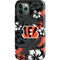 NFL Cincinnati Bengals Tropical Print iPhone 12 Pro Impact Case