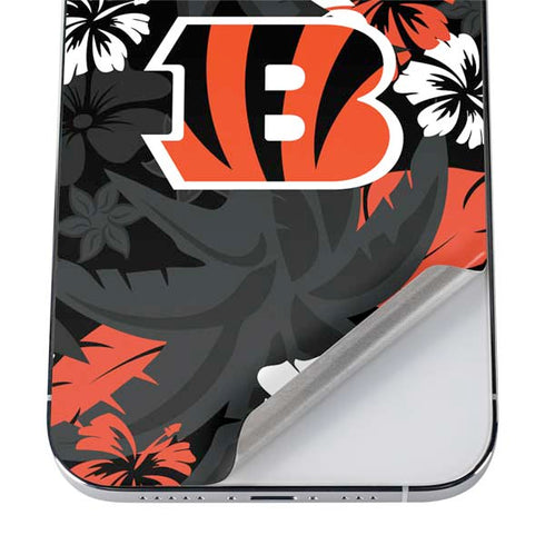 NFL Cincinnati Bengals Tropical Print iPhone 12 Pro Max Skin