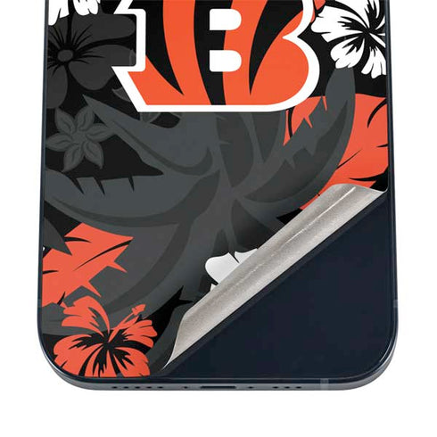 NFL Cincinnati Bengals Tropical Print iPhone 12 Skin