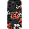 NFL Cincinnati Bengals Tropical Print iPhone 13 Pro Max Impact Case