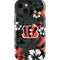 NFL Cincinnati Bengals Tropical Print iPhone 15 Plus Impact Case