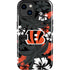 NFL Cincinnati Bengals Tropical Print iPhone 15 Plus Impact Case