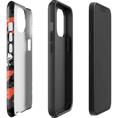 NFL Cincinnati Bengals Tropical Print iPhone 14 Impact Case