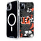 NFL Cincinnati Bengals Tropical Print iPhone 14 Plus MagSafe Case