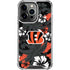 NFL Cincinnati Bengals Tropical Print iPhone 14 Pro Clear Case