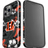 NFL Cincinnati Bengals Tropical Print iPhone 15 Pro Impact Case