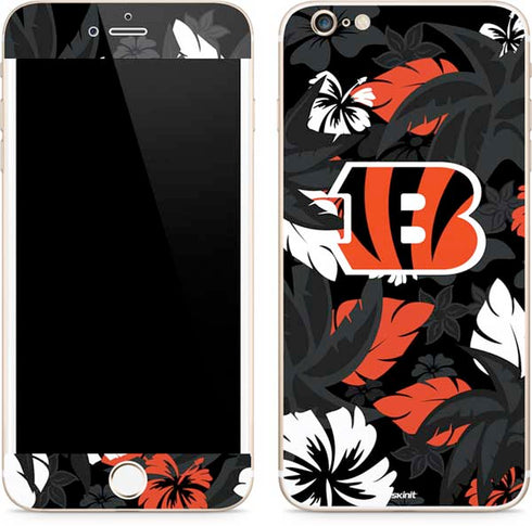 NFL Cincinnati Bengals Tropical Print iPhone 6/6s Plus Skin