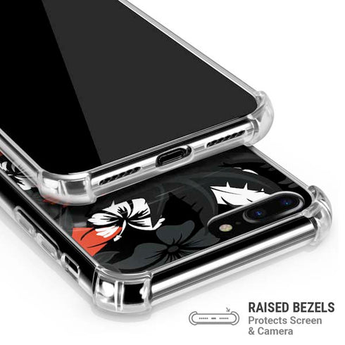 NFL Cincinnati Bengals Tropical Print iPhone 7/8 Plus Clear Case