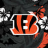 NFL Cincinnati Bengals Tropical Print iPhone XS Max Skin