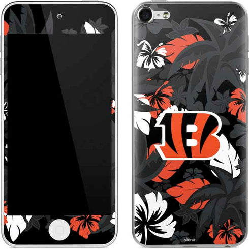 NFL Cincinnati Bengals Tropical Print Apple iPod Skin