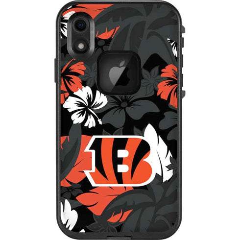NFL Cincinnati Bengals Tropical Print LifeProof Fre iPhone Skin