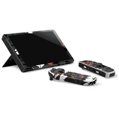 NFL Cincinnati Bengals Tropical Print Nintendo Switch OLED (2021) Skin