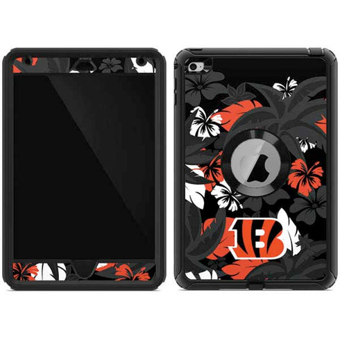 NFL Cincinnati Bengals Tropical Print Otterbox Defender iPad Skin