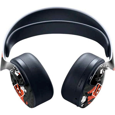 NFL Cincinnati Bengals Tropical Print PULSE 3D Wireless Headset for PS5 Skin