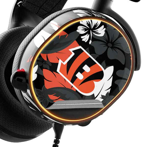 NFL Cincinnati Bengals Tropical Print SteelSeries Arctis 5 Skin