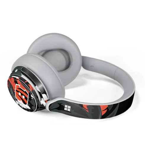 NFL Cincinnati Bengals Tropical Print Surface Headphones Skin