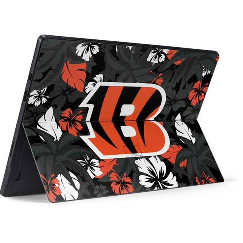 NFL Cincinnati Bengals Tropical Print Surface Pro 6 Skin