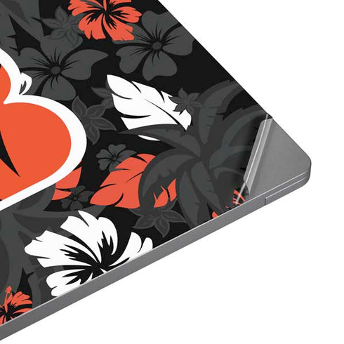 NFL Cincinnati Bengals Tropical Print Universal Laptop 13in (10.6 x 7.6in) Skin