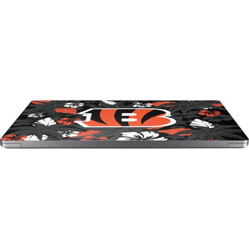 NFL Cincinnati Bengals Tropical Print Universal Laptop 14in (11.4 x 8.2in) Skin