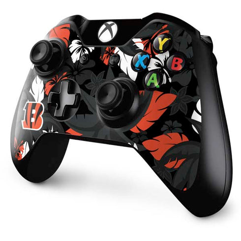 NFL Cincinnati Bengals Tropical Print Xbox One Controller Skin