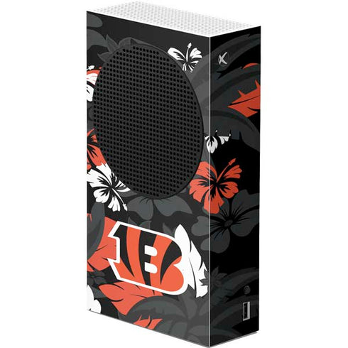 NFL Cincinnati Bengals Tropical Print Xbox Series S Console Skin