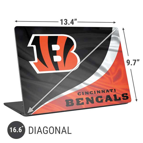 NFL Cincinnati Bengals Universal Laptop 16.6in (13.4 x 9.7in) Skin