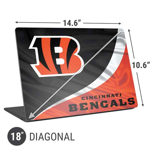 NFL Cincinnati Bengals Universal Laptop 18in (14.6 x 10.6in) Skin