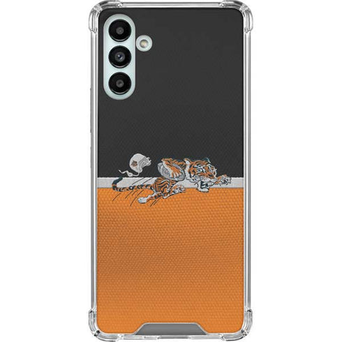 NFL Cincinnati Bengals Vintage Galaxy A13 5G Clear Case