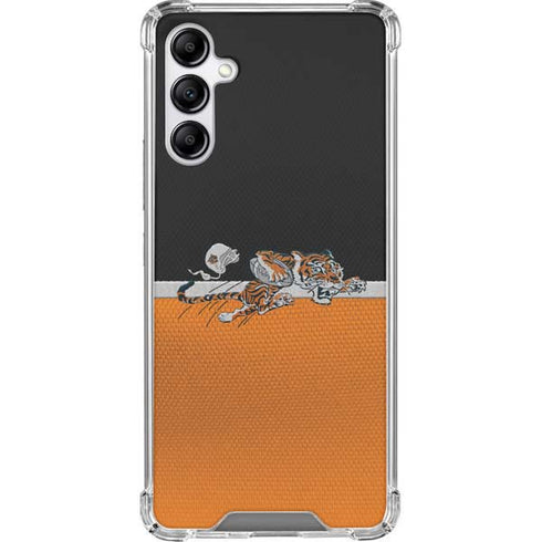 NFL Cincinnati Bengals Vintage Galaxy A14 5G Clear Case