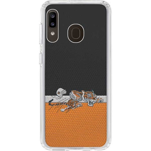 NFL Cincinnati Bengals Vintage Galaxy A20 Clear Case