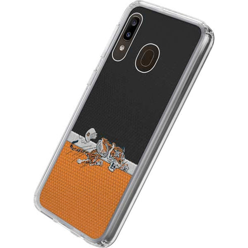 NFL Cincinnati Bengals Vintage Galaxy A20 Clear Case