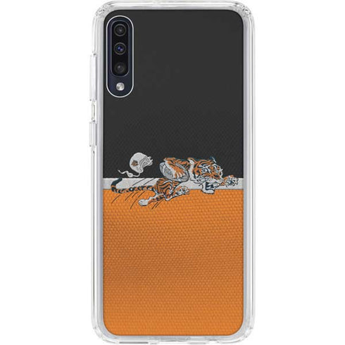 NFL Cincinnati Bengals Vintage Galaxy A50 Clear Case