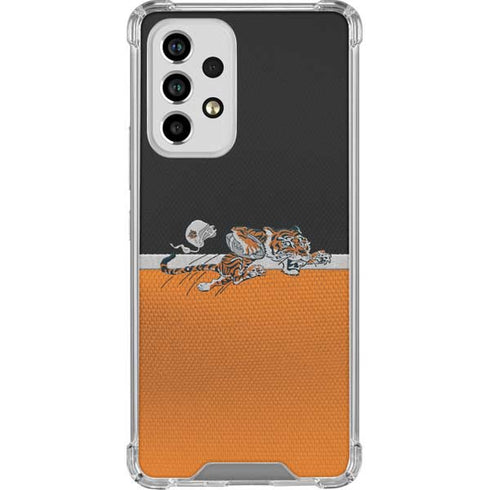 NFL Cincinnati Bengals Vintage Galaxy A53 5G Clear Case