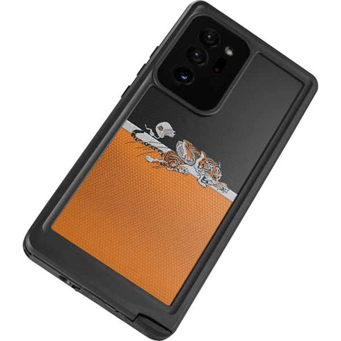 NFL Cincinnati Bengals Vintage Galaxy Note20 Ultra 5G Waterproof Case