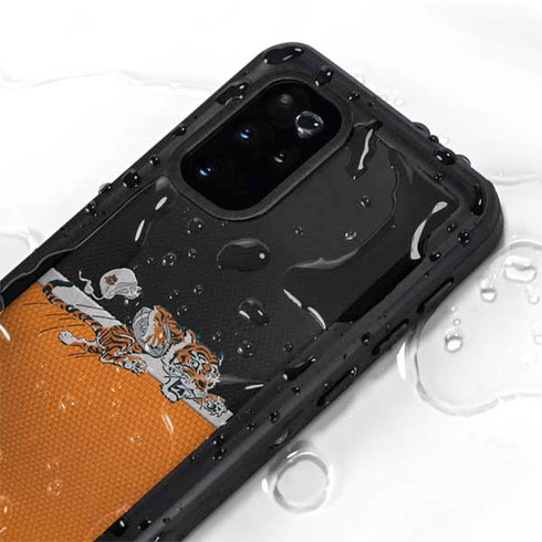 NFL Cincinnati Bengals Vintage Galaxy S20 Plus Waterproof Case